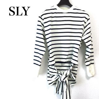 スライ(SLY)のSLY スライ　リボン付き　長袖シャツ(シャツ/ブラウス(長袖/七分))