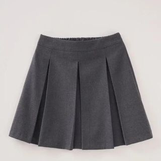 チュー(CHU XXX)のデイリープリーツミニskirt グレー(ミニスカート)