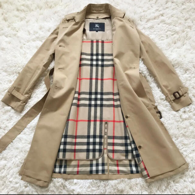 BURBERRY(バーバリー)のBURBERRY LONDON 三陽商会＊美品 ライナー付きロングトレンチコート レディースのジャケット/アウター(トレンチコート)の商品写真