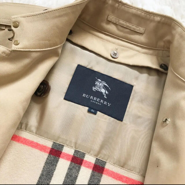 BURBERRY(バーバリー)のBURBERRY LONDON 三陽商会＊美品 ライナー付きロングトレンチコート レディースのジャケット/アウター(トレンチコート)の商品写真