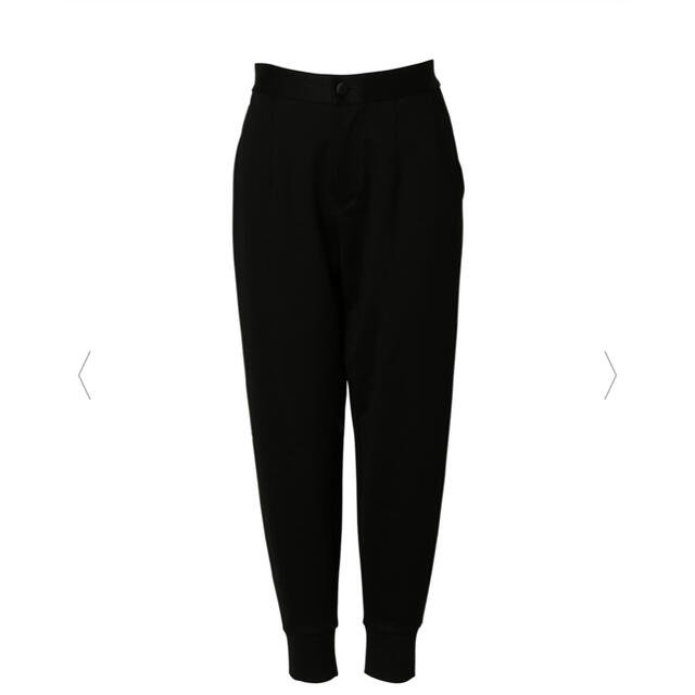 美品　ボーダーズアットバルコニー  SWEAT PANTS ブラック レディースのパンツ(カジュアルパンツ)の商品写真