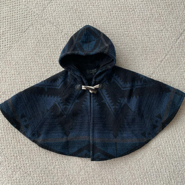 PENDLETON(ペンドルトン)のネイティブ柄　ウールキッズポンチョ　 キッズ/ベビー/マタニティのキッズ服男の子用(90cm~)(ジャケット/上着)の商品写真