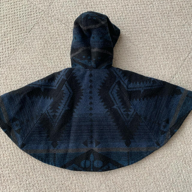 PENDLETON(ペンドルトン)のネイティブ柄　ウールキッズポンチョ　 キッズ/ベビー/マタニティのキッズ服男の子用(90cm~)(ジャケット/上着)の商品写真