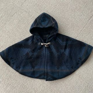 ペンドルトン(PENDLETON)のネイティブ柄　ウールキッズポンチョ　(ジャケット/上着)