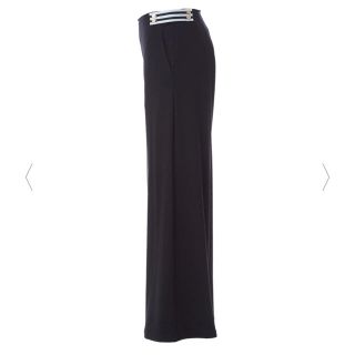 美品 ボーダーズアットバルコニー WEEKEND WIDE PANTS - カジュアルパンツ