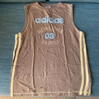 アディダス(adidas)のアディダス/ノースリーブ/140/カーキー/(Tシャツ/カットソー)