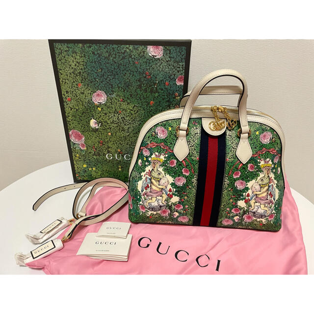 Gucci(グッチ)のヒグチユウコ　GUCCI グッチ　トップハンドルバッグ レディースのバッグ(ハンドバッグ)の商品写真