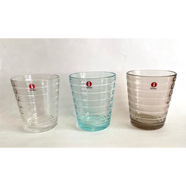 iittala(イッタラ)の【新品】イッタラ　アイノアアルト　タンブラー220ml  3個 インテリア/住まい/日用品のキッチン/食器(グラス/カップ)の商品写真