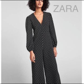 ザラ(ZARA)のZARA ドット　オールインワン(オールインワン)