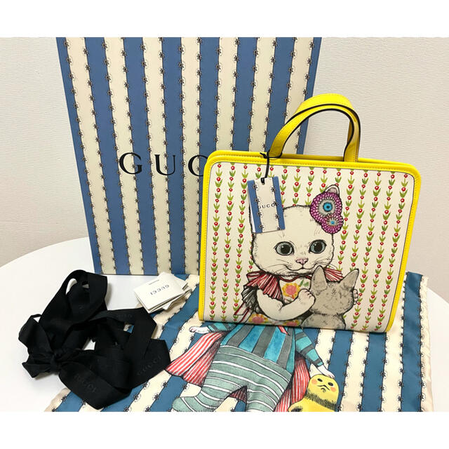 Gucci(グッチ)のGUCCI バック　ヒグチユウコ　トート レディースのバッグ(トートバッグ)の商品写真