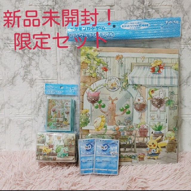 Pokémon Grassy Gardening　ファイル　ケース　シールド