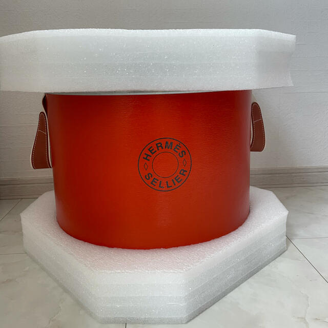 高品質】 Hermes - エルメス サドルボックス 馬具缶 ☆新品、未使用