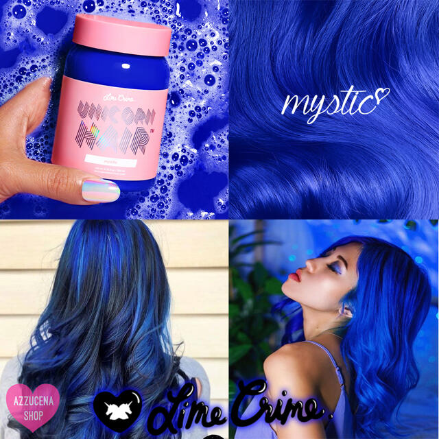 Lime Crime(ライムクライム)のLimecrime Unicorn Hair mystic 🧊 コスメ/美容のヘアケア/スタイリング(カラーリング剤)の商品写真