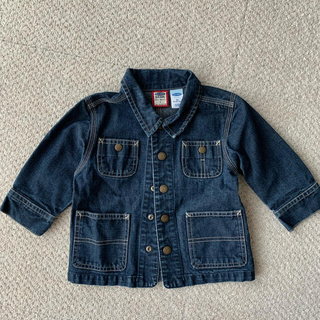 Old Navy(オールドネイビー)のキッズ　カバーオール　古着 キッズ/ベビー/マタニティのキッズ服男の子用(90cm~)(ジャケット/上着)の商品写真