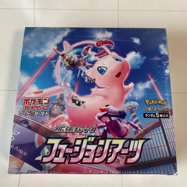 ポケモンカード フュージョンアーツ 1BOX シュリンク付 新品未開封 送料無料Box/デッキ/パック