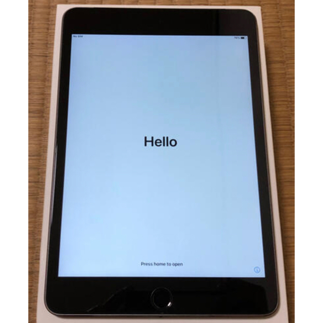 Apple(アップル)のApple iPad mini 4 Wi-Fi+Cellular 32GB au スマホ/家電/カメラのPC/タブレット(タブレット)の商品写真