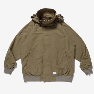 ダブルタップス(W)taps)の Mサイズ　21AW  WTAPS INCOM / JACKET  BEIGE (ミリタリージャケット)