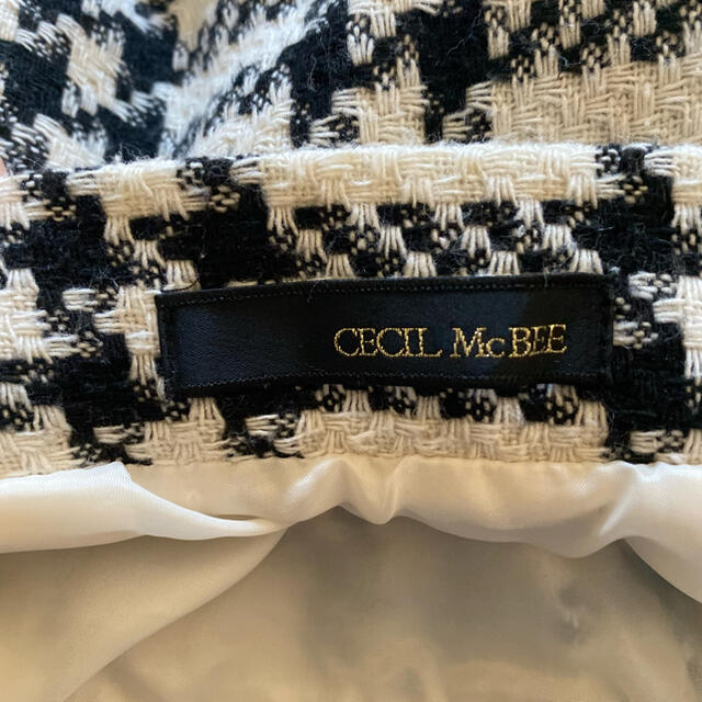 CECIL McBEE(セシルマクビー)のセシルマクビーチェックスカート レディースのワンピース(ミニワンピース)の商品写真