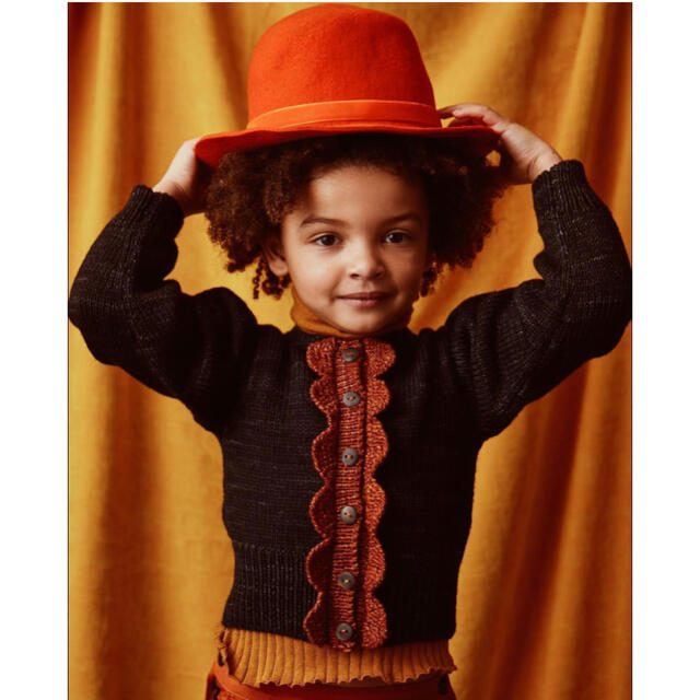 Caramel baby&child - Misha and Puff Scallop Cardigan の通販 by