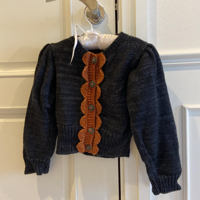 Caramel baby&child (キャラメルベビー&チャイルド)のMisha and Puff Scallop Cardigan  キッズ/ベビー/マタニティのキッズ服女の子用(90cm~)(カーディガン)の商品写真