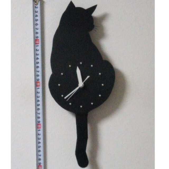 黒ネコ（時計） その他のペット用品(猫)の商品写真