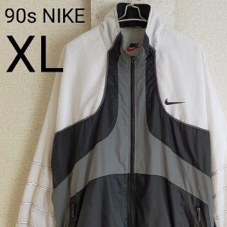 ナイキ(NIKE)のNIKE 90s ナイロンブルゾン XL 銀タグ ヴィンテージ(ナイロンジャケット)