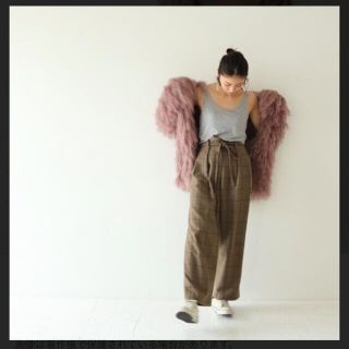 トゥデイフル(TODAYFUL)のTODAYFUL  LOUIS's Pants  チェックパンツ(カジュアルパンツ)