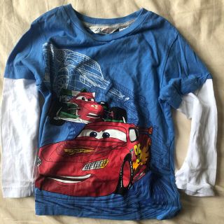 エイチアンドエム(H&M)のカーズ　長袖Tシャツ　カーズ2   100 ロンT(Tシャツ/カットソー)