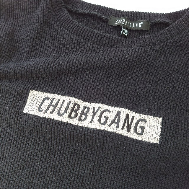 CHUBBYGANG(チャビーギャング)の「専用」CHUBBY GANG コットンニット トレーナー 120 2枚セット キッズ/ベビー/マタニティのキッズ服男の子用(90cm~)(Tシャツ/カットソー)の商品写真