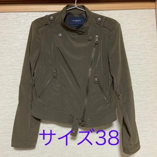 バーバリー(BURBERRY)のバーバリー　ライダーズジャケット　サイズ38(ライダースジャケット)