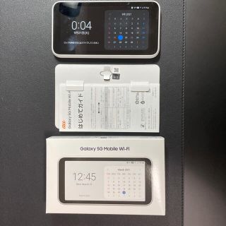 ギャラクシー(Galaxy)のSAMSUNG Galaxy 5G Mobile Wi-Fi SCR01(PC周辺機器)