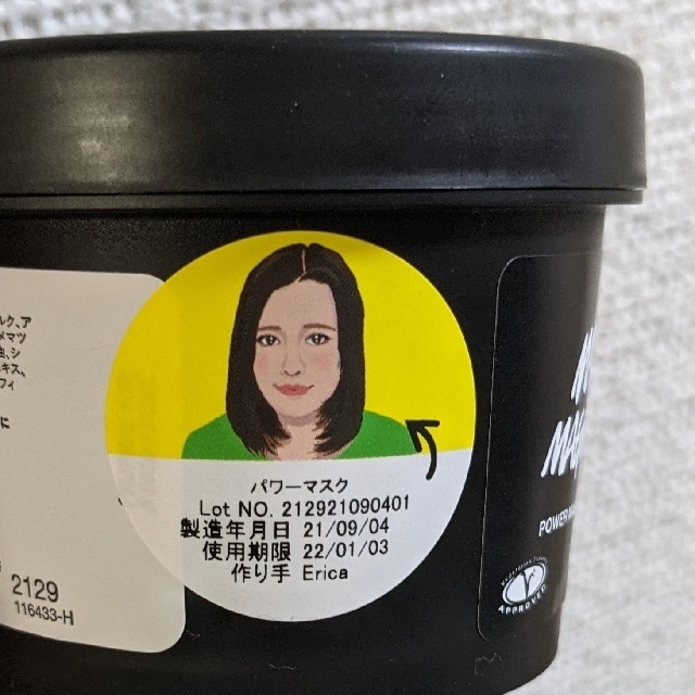 LUSH(ラッシュ)のLUSH ラッシュ パワーマスク 通常版 コスメ/美容のスキンケア/基礎化粧品(パック/フェイスマスク)の商品写真