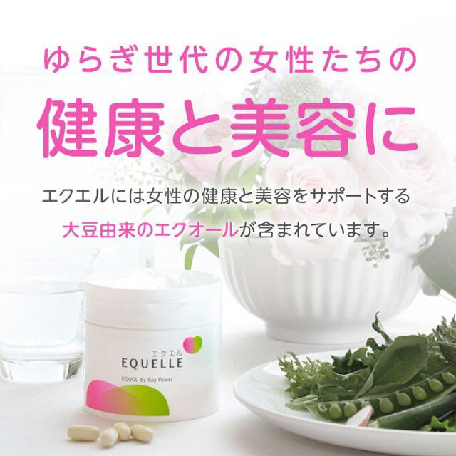 新作入荷】 EQUELLE エクエル パウチ 120粒 約30日分×3袋 4Eq0j ...