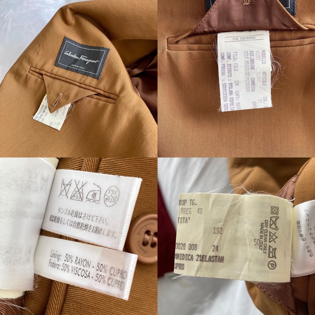 14.SS 国内正規美品□フェラガモ・チェスターコート_春夏/ロング 14.SS 国内正規美品□フェラガモ・チェスターコート_春夏/ロング