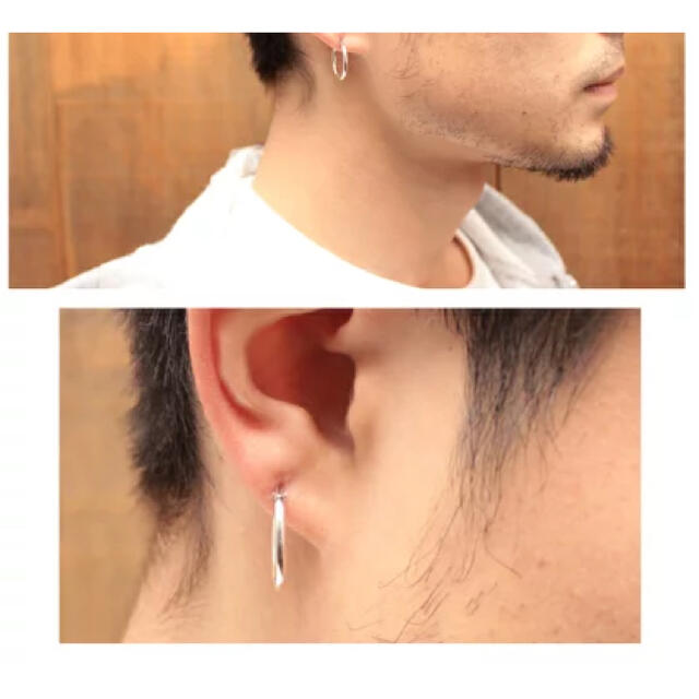 VIVIFY(ビビファイ)の新品未使用 VIVIFY ビビファイ Hoop Pierce 片耳分 メンズのアクセサリー(ピアス(片耳用))の商品写真