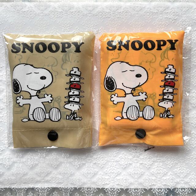 SNOOPY(スヌーピー)のSNOOPY柄ポーチ付きエコバッグ レディースのバッグ(エコバッグ)の商品写真