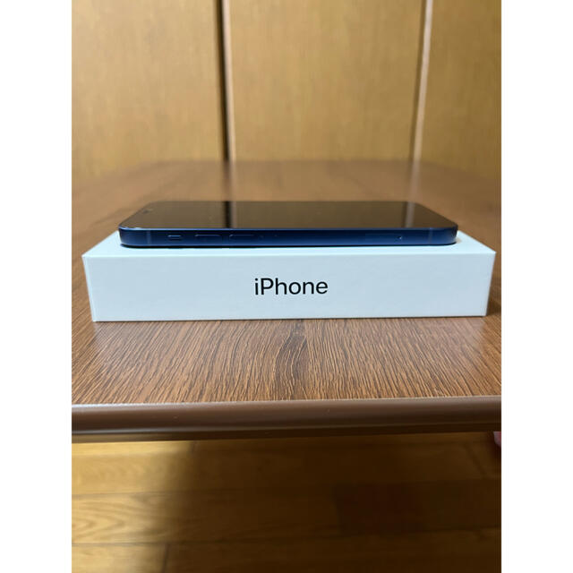 iPhone12 ブルー 256gb SIMフリー 一括購入 残債無し