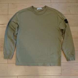 ストーンアイランド(STONE ISLAND)のストーンアイランド 薄手スウェット カーキ XL(スウェット)