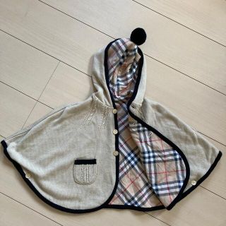 バーバリー(BURBERRY)のバーバリーリバーシブルポンチョ(その他)