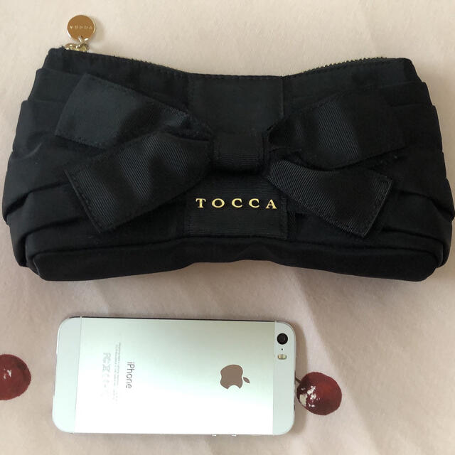 TOCCA(トッカ)のTOCCA🎀リボンポーチ レディースのファッション小物(ポーチ)の商品写真