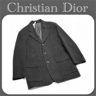 クリスチャンディオール(Christian Dior)の美品　ディオール 高級カシミヤ 秋冬テーラードジャケット L　RaLE43(テーラードジャケット)