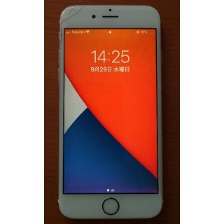 アイフォーン(iPhone)のラクマ君専用　iPhone 6s Silver 128 GB SIMフリー(スマートフォン本体)