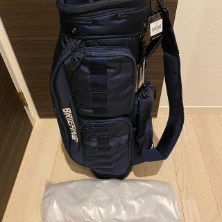 ブリーフィング(BRIEFING)の美品　ブリーフィング　キャディバック　CR 6 ネイビー(バッグ)