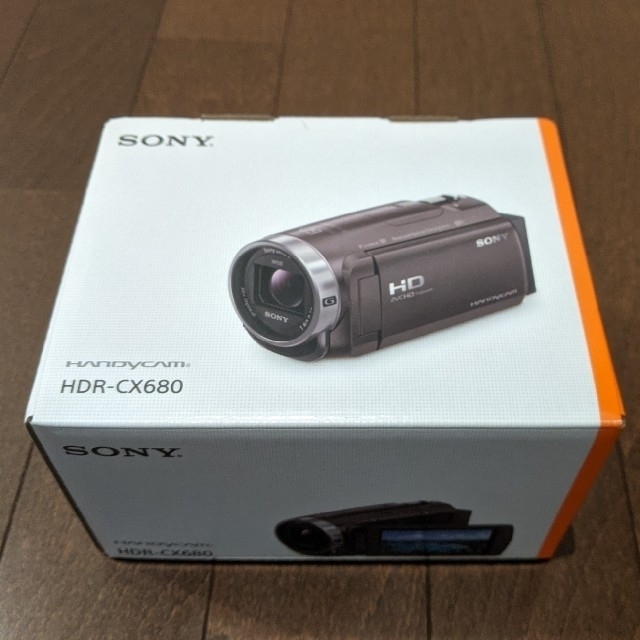 新素材新作 SONY HDR-CX680(W) 展示品未使用 SONY ビデオカメラ