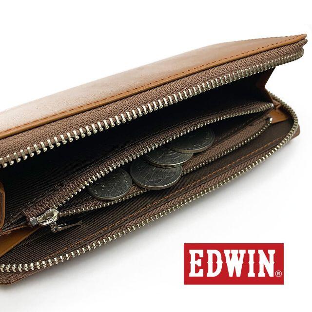 EDWIN(エドウィン)の【新品】☆EDWIN ロングウォレット 長財布☆ レザー ☆プレゼントに大好評☆ メンズのファッション小物(長財布)の商品写真