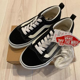 ヴァンズ(VANS)のR様専用です！新品タグ付き★VANSキッズオールドスクール19cmブラック(スニーカー)