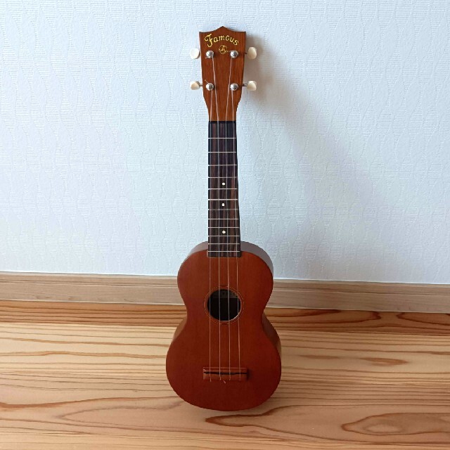 極美品 フェイマス ビンテージウクレレ ハワイアンコア FU-200 調整済