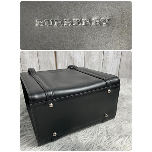 BURBERRY(バーバリー)の●ヴィンテージ●BURBERRY バーバリー ハンドバッグ ノバチェック レザー レディースのバッグ(ハンドバッグ)の商品写真