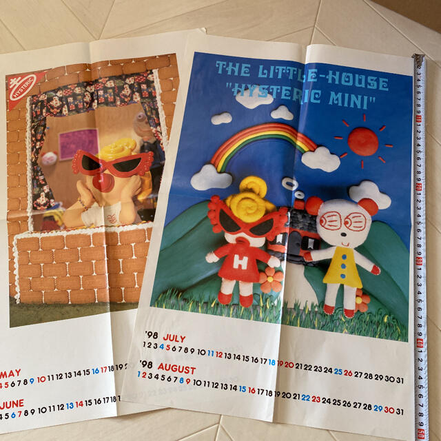 HYSTERIC MINI(ヒステリックミニ)のヒスミニ　ミニポスター　1998 1999年ポスターカレンダー エンタメ/ホビーのアニメグッズ(ポスター)の商品写真