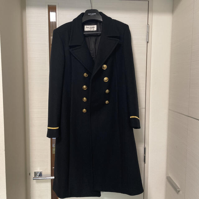 値下】SAINT LAURENT PARIS Pコート エディ期-